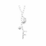 Collar Silver Magnolia + Inicial