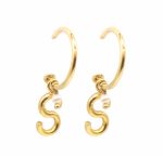 Aros Argolla + Inicial - Imagen 3