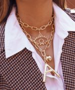 Collar Eye Magnolia + Inicial - Imagen 2