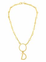 Collar Crisantemo + Inicial - Imagen 2