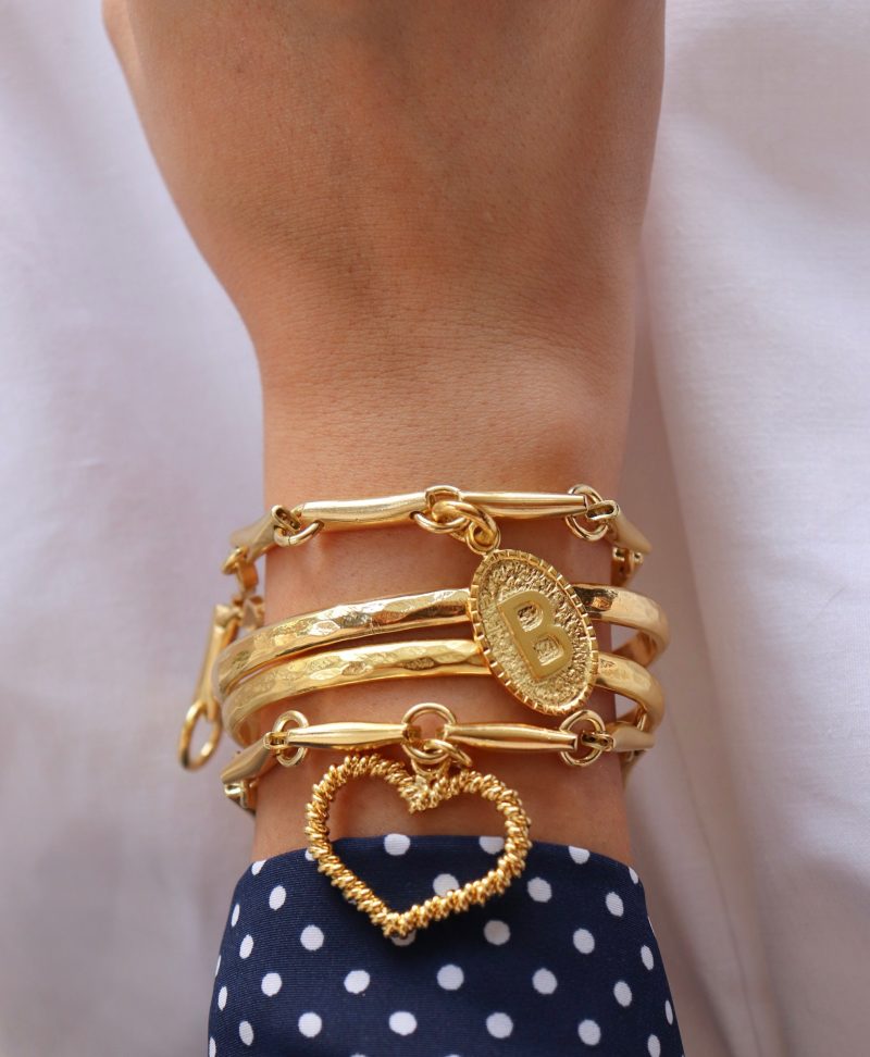 Pulsera Crisantemo Letra - Imagen 2