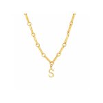 Collar Crisantemo + mini inicial