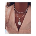 Collar Silver Sagrado Corazon