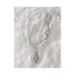 Collar Silver Perla Milagroso