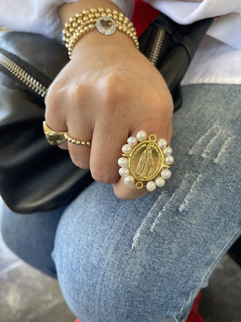 Anillo Perla Milagroso (ajustable) - Imagen 2