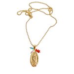 COLLAR VIRGEN GUADALUPE GOLDFILLED