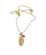 COLLAR VIRGEN GUADALUPE GOLDFILLED