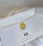 Cadena + Virgen de Guadalupe Zircon