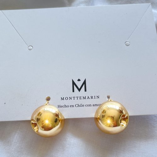 Aros esfera Gold