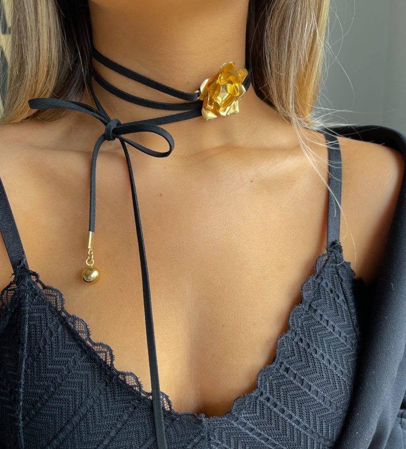 Collar Black Rosa - Imagen 3