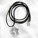 Collar Silver Baby Black Rosa