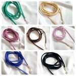 Colgante Silver Coralia + Gamuza (Elige tu color favorito) - Imagen 2