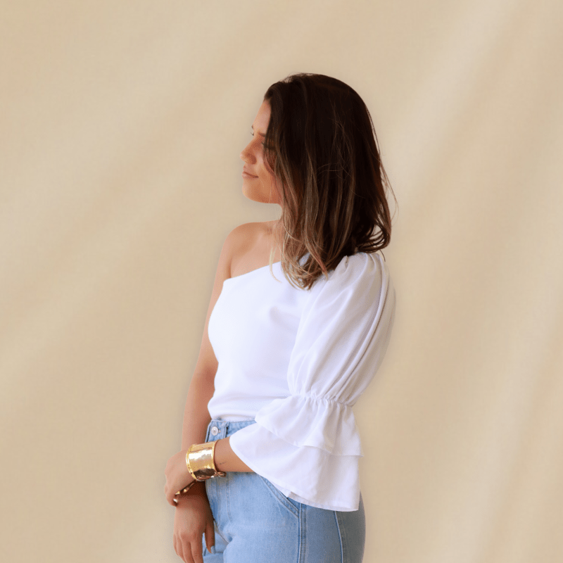 Blusa White Cira - Imagen 3