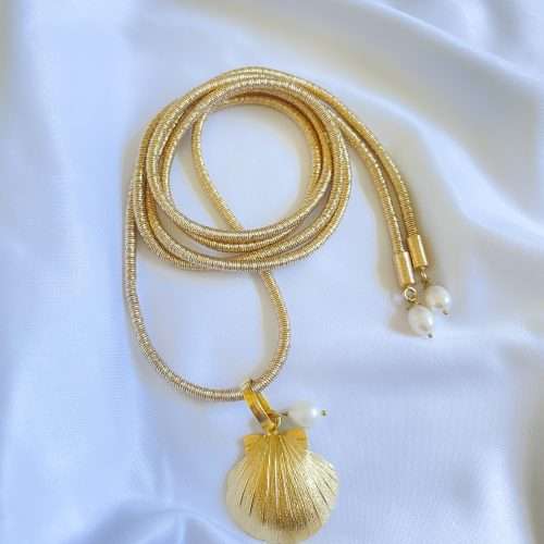 Collar Goldy Shell